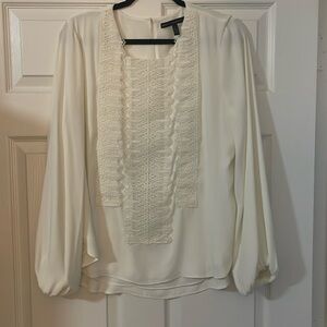White House Black Market Blouse. Size L